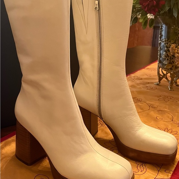 Rag & Bone Matrix Leather Platform Boots - Picture 3 of 10